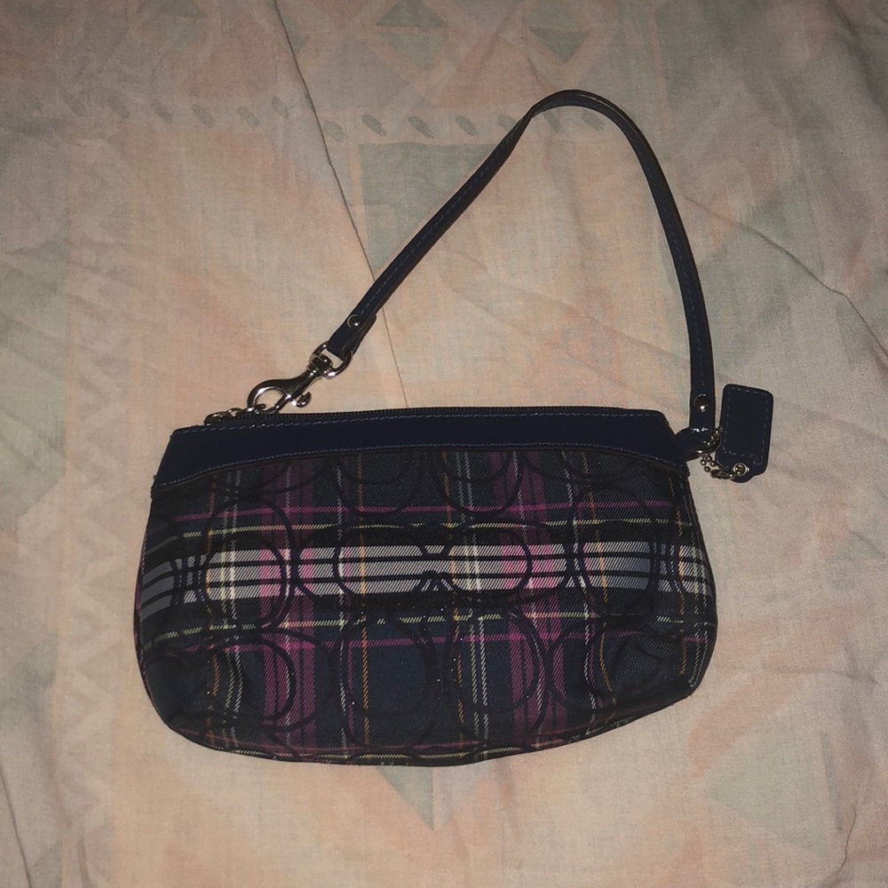 COACH PLAID BAG